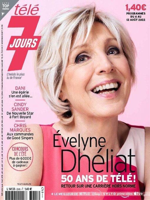 Titeldetails für Télé 7 Jours nach BAUER MEDIA France - Verfügbar